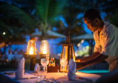 Afrochic - activities - romantic dinner by the pool (c) Silverless-1