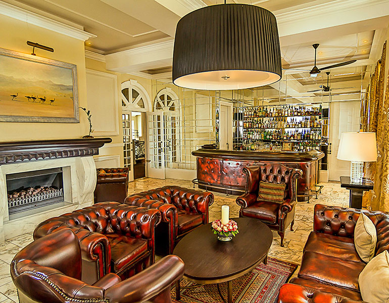 Hemingways Nairobi Bar Interior