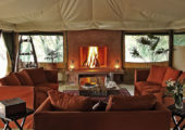 Kicheche Laikipia Camp Lounge Fireplace