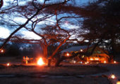 Porini Amboseli Camp Night Exterior