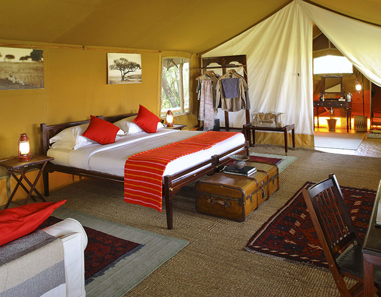 Elephant Pepper Camp - accommodation - family & honeymoon tent - bedroom-2