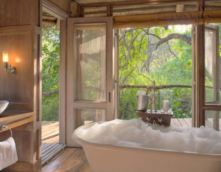 Lake Manyara Tree Lodge Treehouse Suite Bathroom
