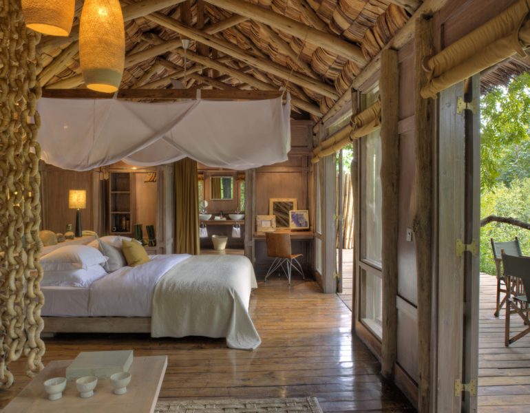 Lake Manyara Tree Lodge Treehouse Suite Double Interior 1