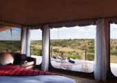 Mahali Mzuri Safari Tent View From Bed
