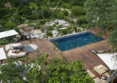 Mwiba Lodge Swimming Pool Aerial