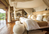 Mwiba Lodge Tented Suite Bedroom Interior