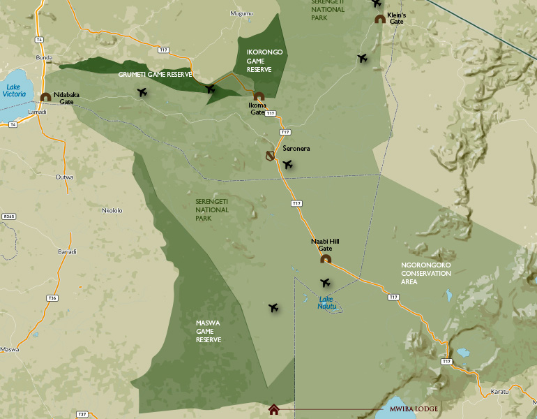 Mwiba-map