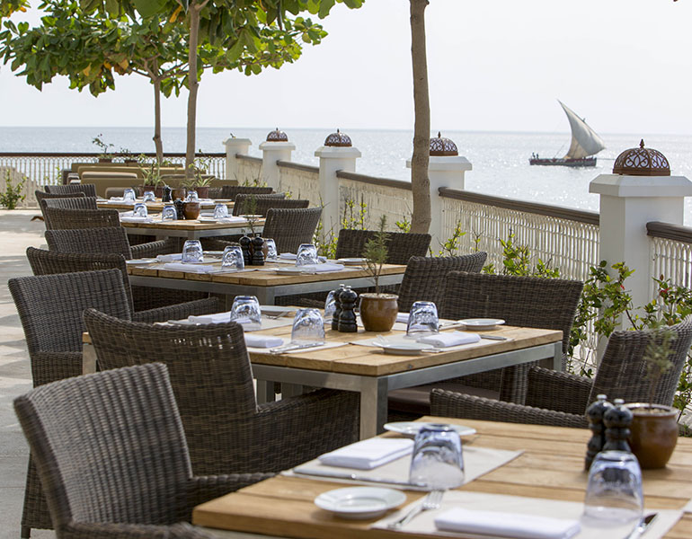 Park Hyatt Zanzibar Dining Outdoor Terrace