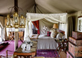 Singita Sabora Tented Camp Guest Tent Double Interior