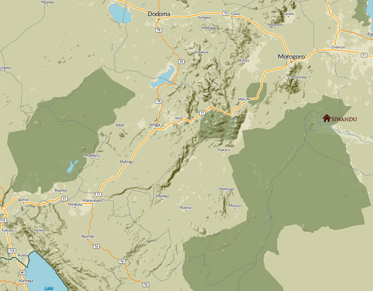 Siwandu-map
