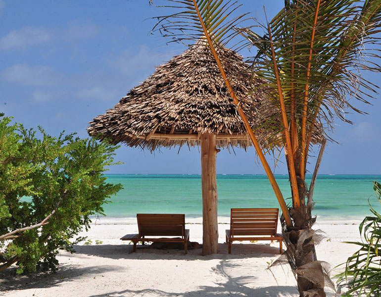 Zanzibar White Sand Luxury Villas & Spa Paje Beach Sun Loungers