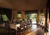 Ngare Serian Mess Tent Dining