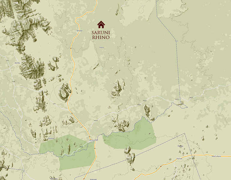 Saruni-Rhino-map