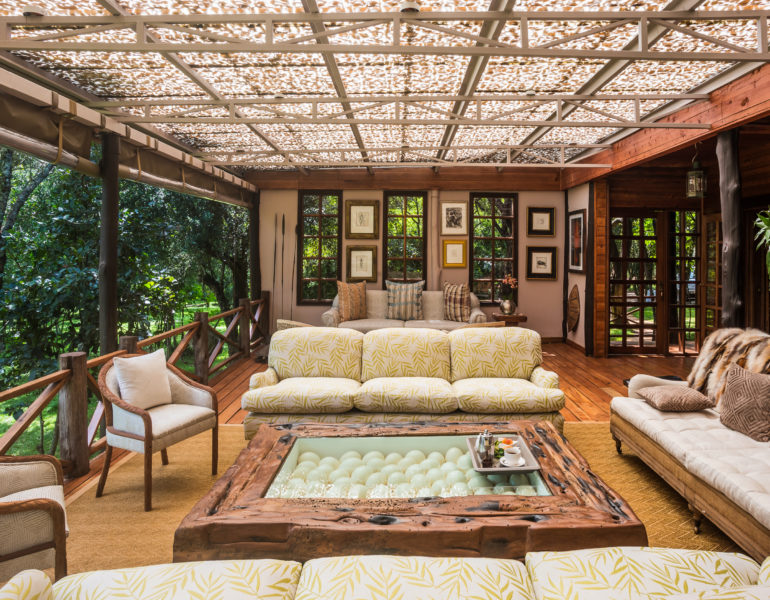 Eden Nairobi Guest Room Main House Veranda Full