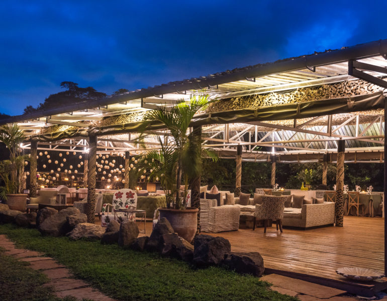 Eden Nairobi Main Areas The Deck at Night